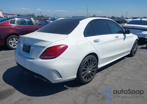 2018 Mercedes-Benz C 300 300 from USA, damaged, VIN 55SWF4JBXJU239816